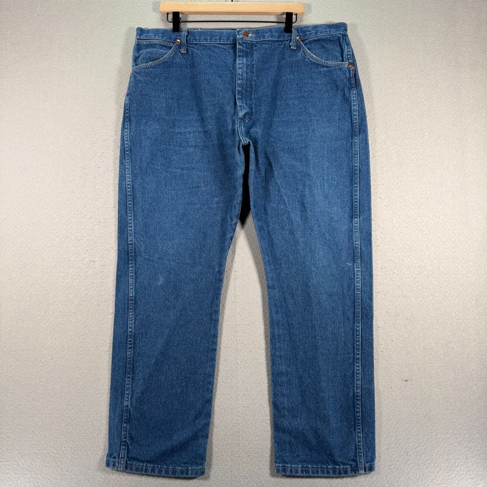 Vintage Wrangler Jeans Men 42x30 (40x28)‎ Blue Cowboy Cut Relaxed Work 13MWZPW